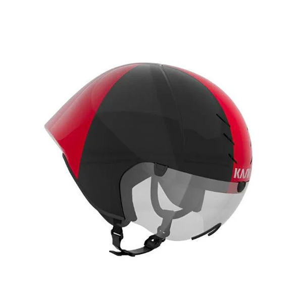 KASK MISTRAL AERO ROAD CYCLING HELMET (BLACK RED) Medium