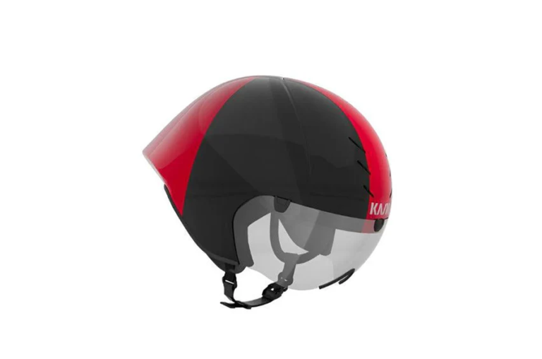 KASK MISTRAL AERO ROAD CYCLING HELMET (BLACK RED) Medium